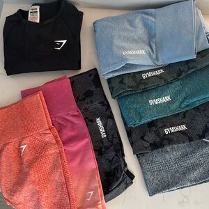 HUGE GYMSHARK Bundle 💖 Leggings & Shorts & a Top